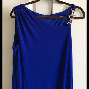 Ivanka Trump Cobalt Blue Shift Dress